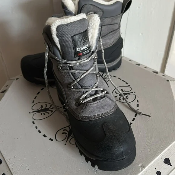 Itasca thinsulate Gray Winter Boots - Picture 2 of 7